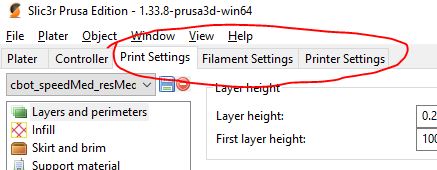 Marlin and Kisslicer settings for awesome print quality
