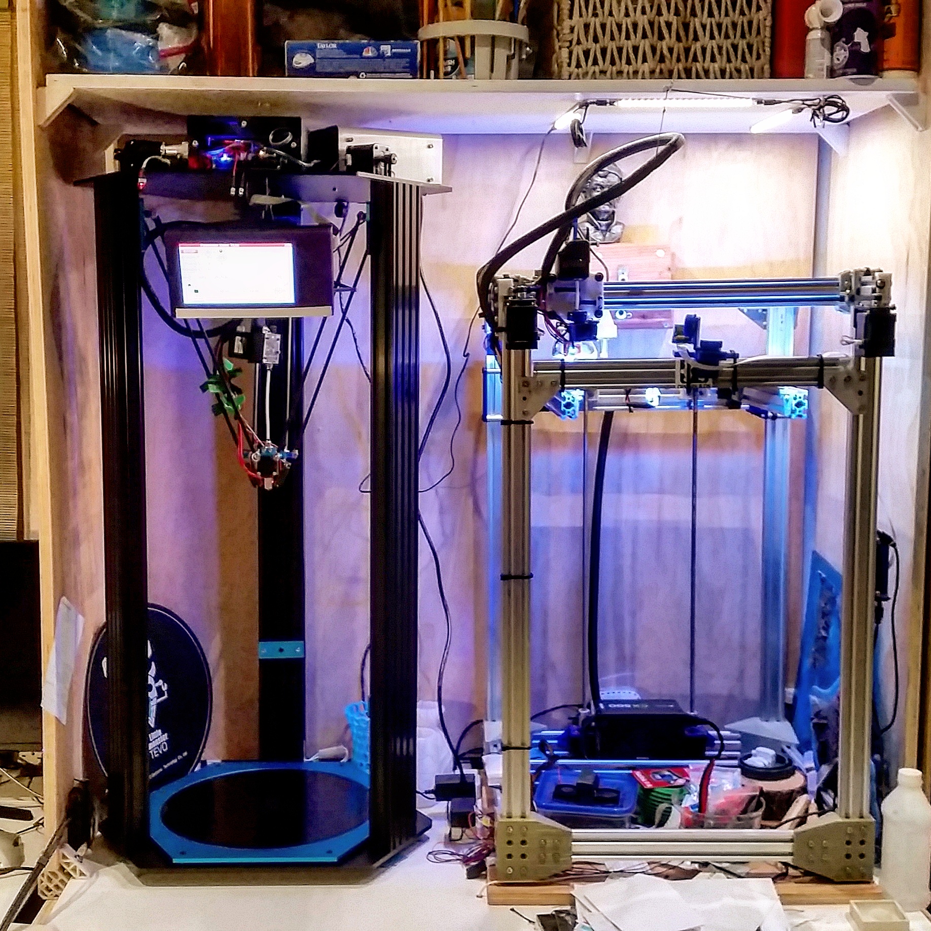 smeltet Let Nedsænkning New 3D Printer: Tevo Little Monster + Duet Conversion | AK Eric